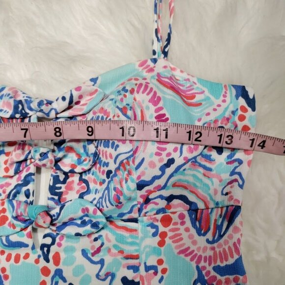 Lilly Pulitzer  Shell Me About It Petra Sundress  Mini Dress Women's Size XS - Picture 10 of 14